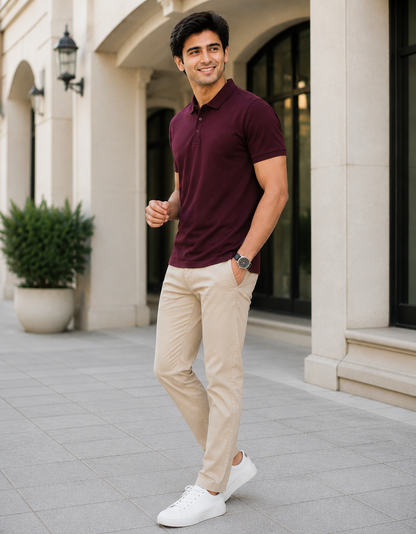 ONROGUE Men’s Premium Polo T-Shirt