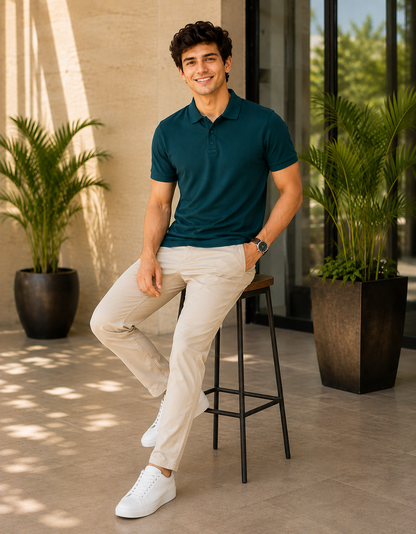 ONROGUE Men’s Premium Polo T-Shirt