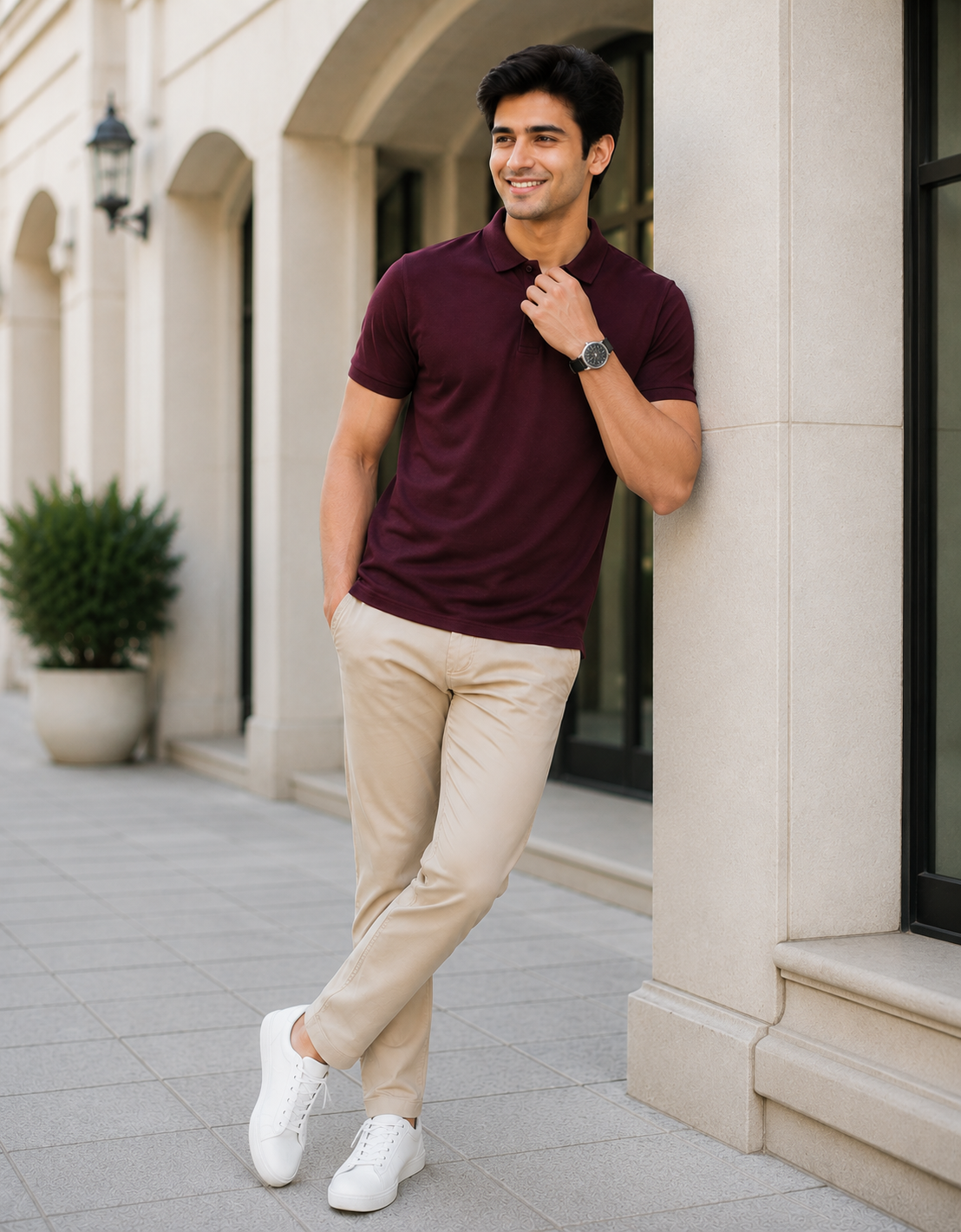 ONROGUE Men’s Premium Polo T-Shirt