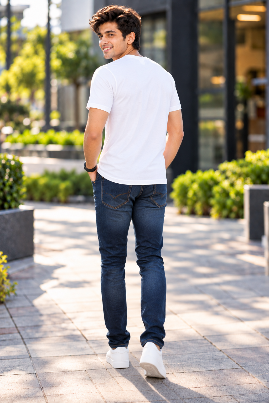 ONROGUE Men's Premium V-Neck T-Shirt