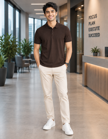 ONROGUE Men’s Premium Polo T-Shirt
