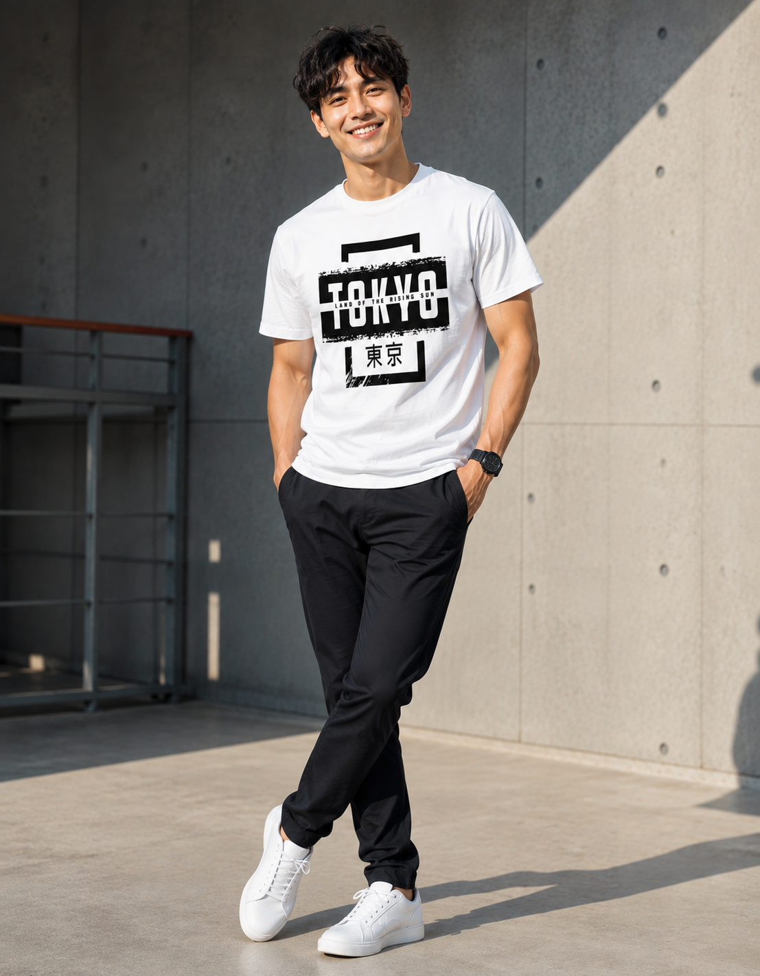 ONROGUE Men's Land of the Rising Sun Graphic Tee