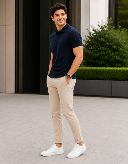 ONROGUE Men’s Premium Polo T-Shirt