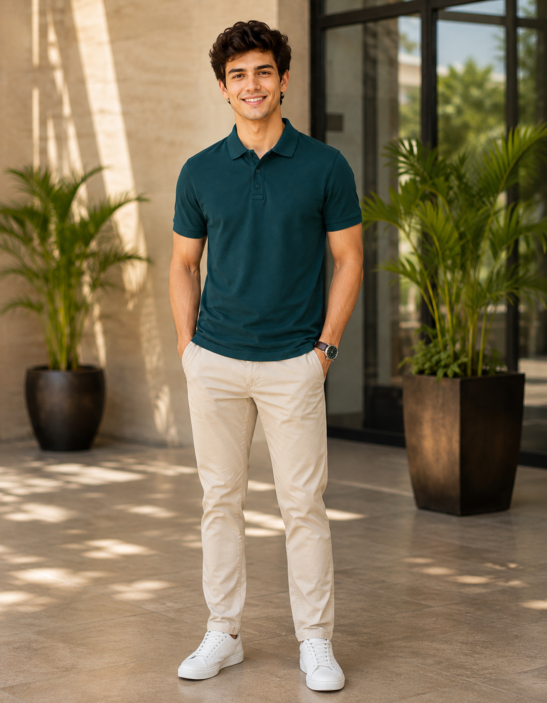 ONROGUE Men’s Premium Polo T-Shirt