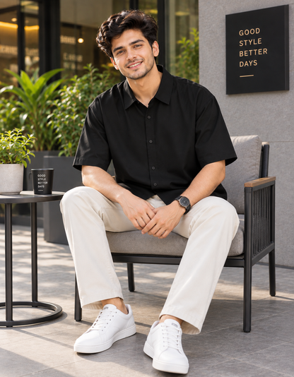 ONROGUE Men's Urban Oversized Shirt