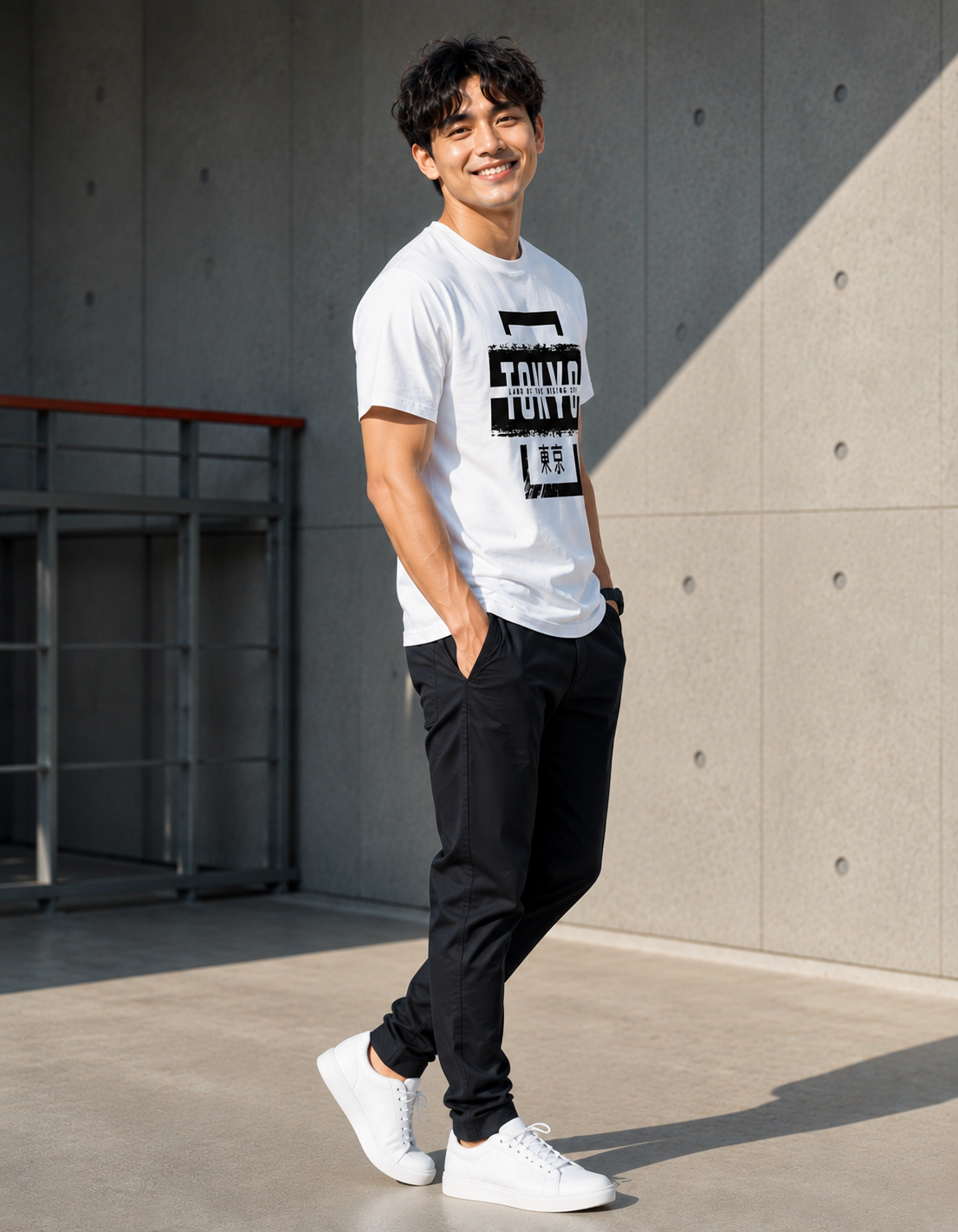 ONROGUE Men's Land of the Rising Sun Graphic Tee