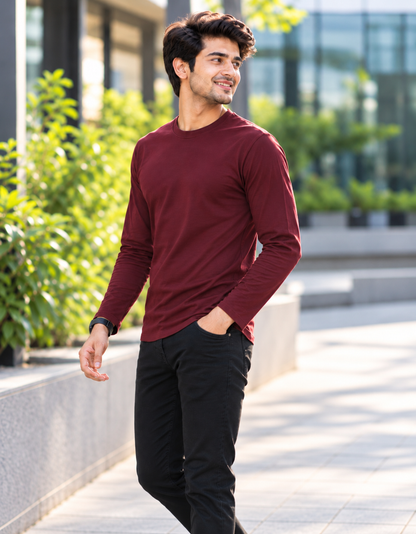 ONROGUE Men’s Full Sleeve T-Shirt