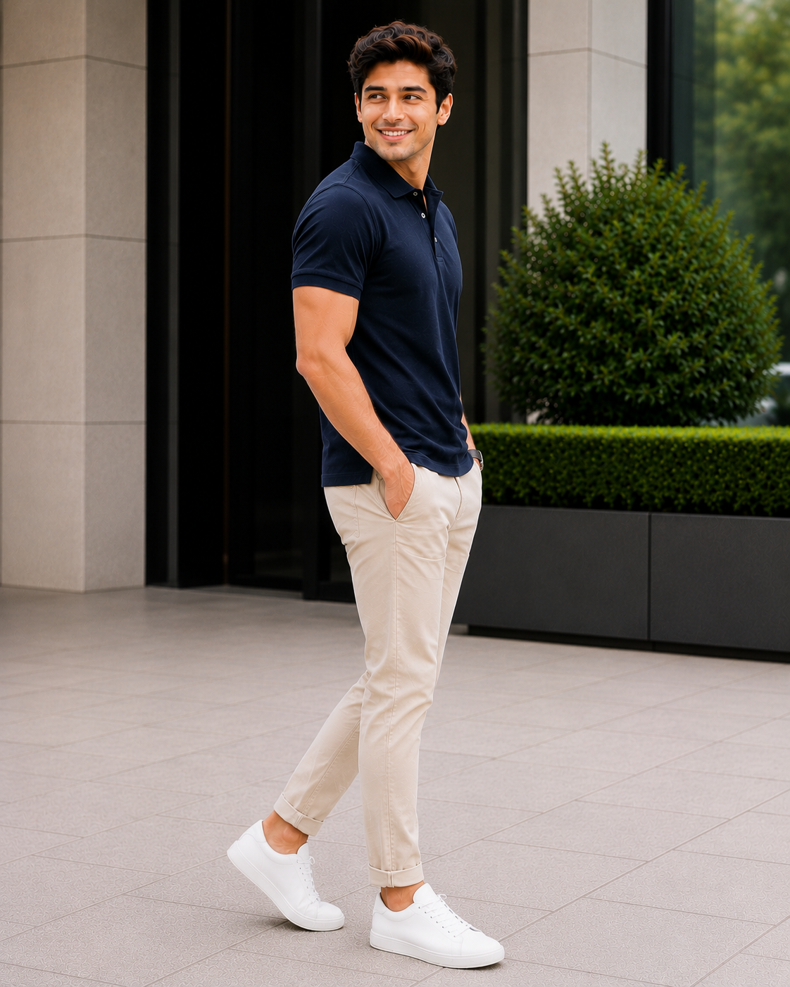 ONROGUE Men’s Premium Polo T-Shirt