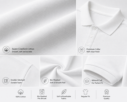ONROGUE Men’s Premium Polo T-Shirt