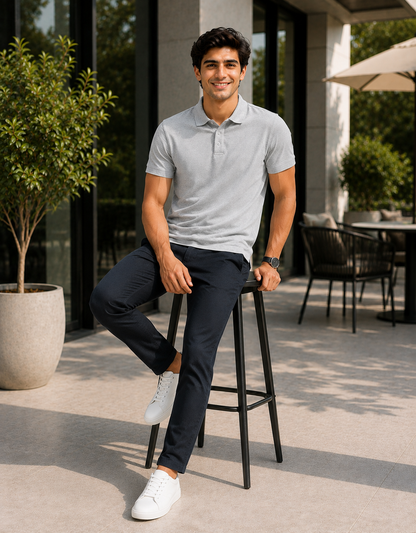 ONROGUE Men’s Premium Polo T-Shirt