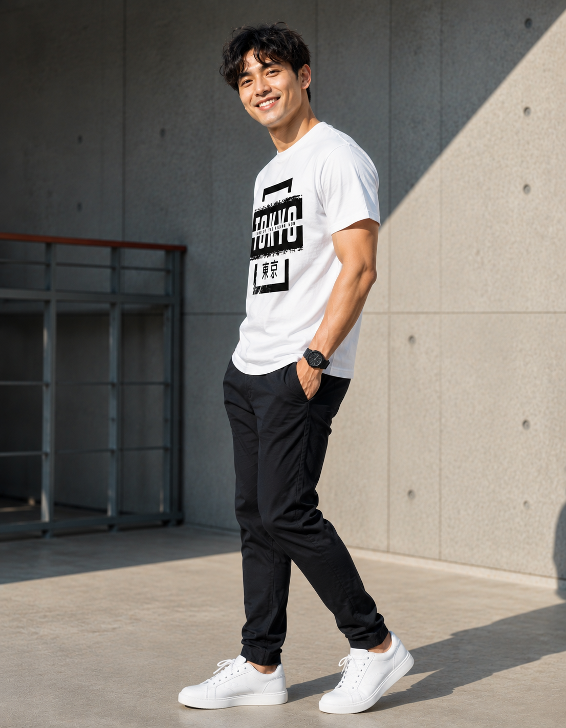 ONROGUE Men's Land of the Rising Sun Graphic Tee
