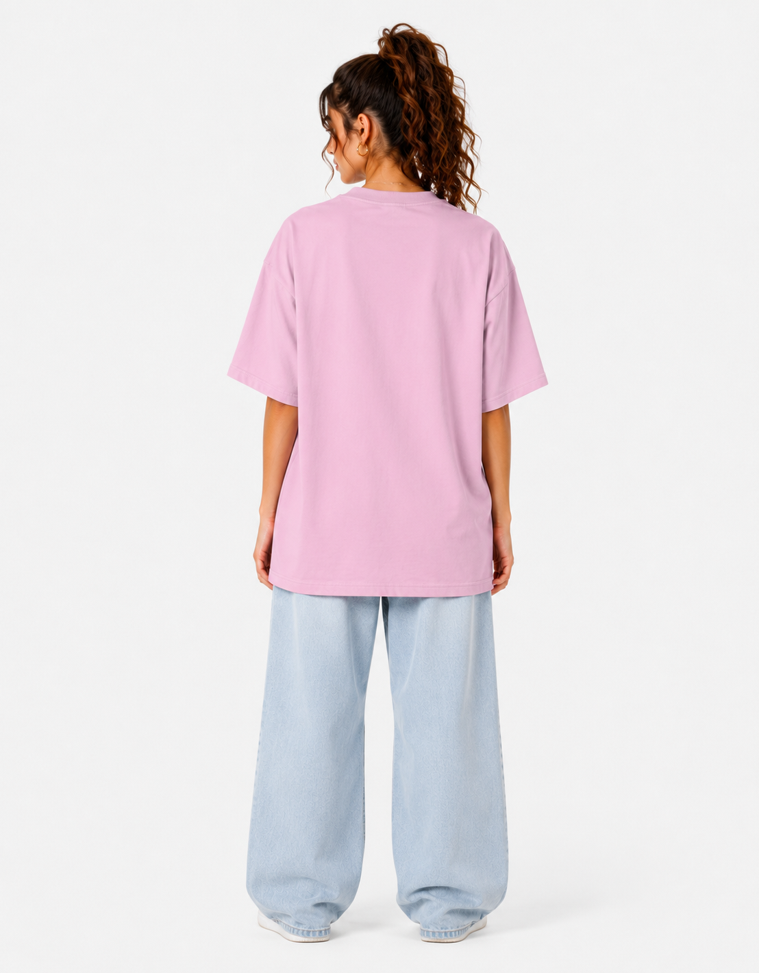 ONROGUE Women's Skater Bear Oversized T-Shirt
