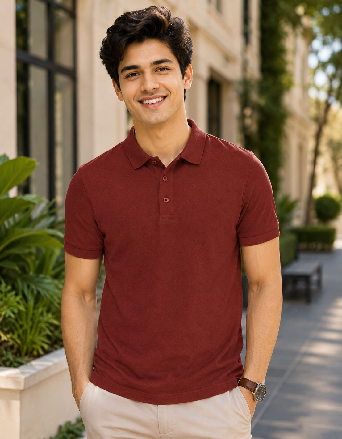 ONROGUE Men’s Premium Polo T-Shirt
