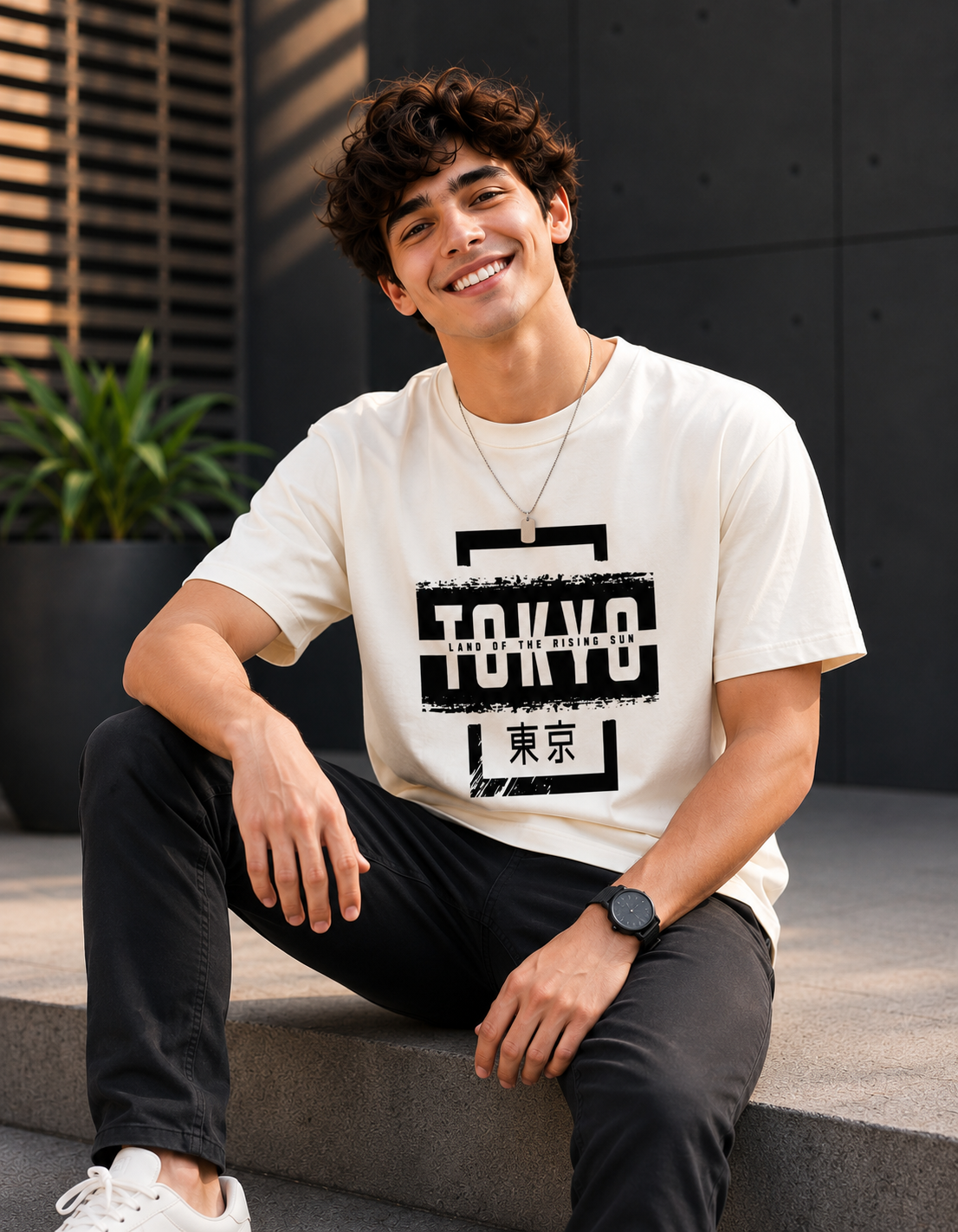 ONROGUE Men's Land of the Rising Sun Graphic Tee