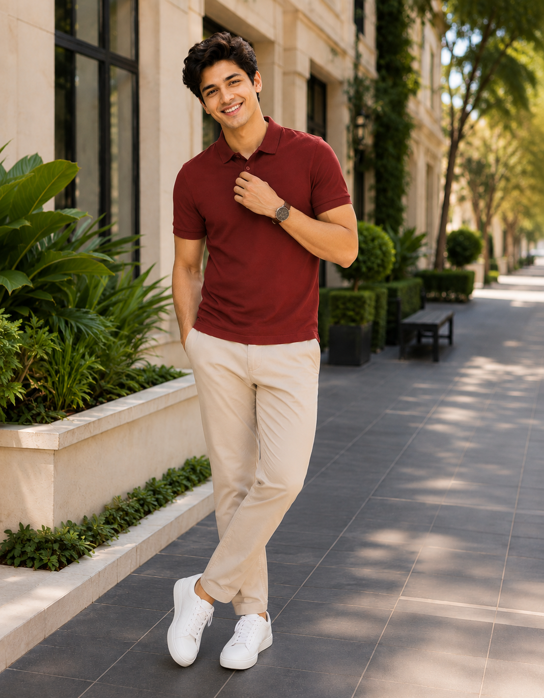 ONROGUE Men’s Premium Polo T-Shirt