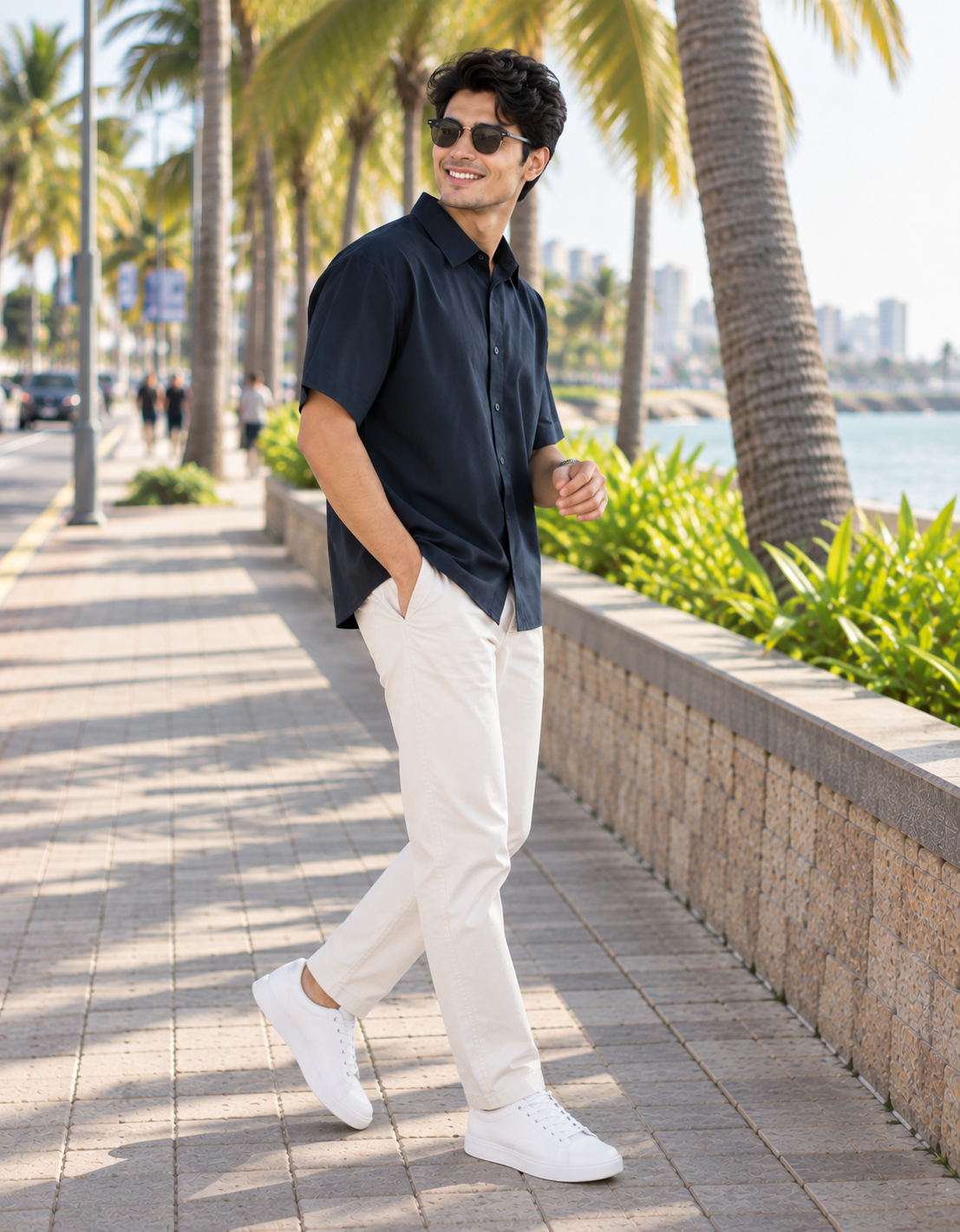 ONROGUE Men's Urban Oversized Shirt