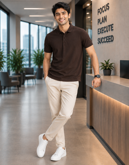 ONROGUE Men’s Premium Polo T-Shirt