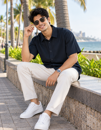 ONROGUE Men's Urban Oversized Shirt
