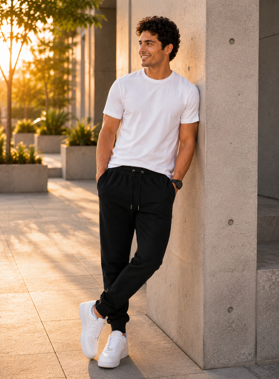 ONROGUE Men's Premium Terry Joggers
