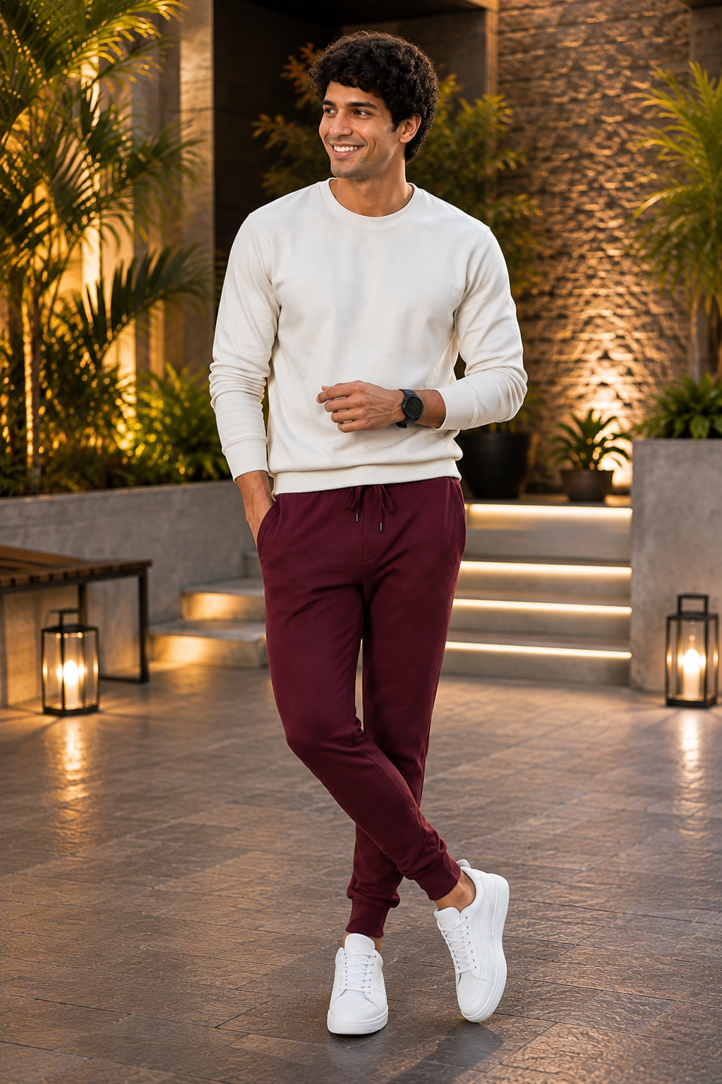 ONROGUE Men's Premium Terry Joggers