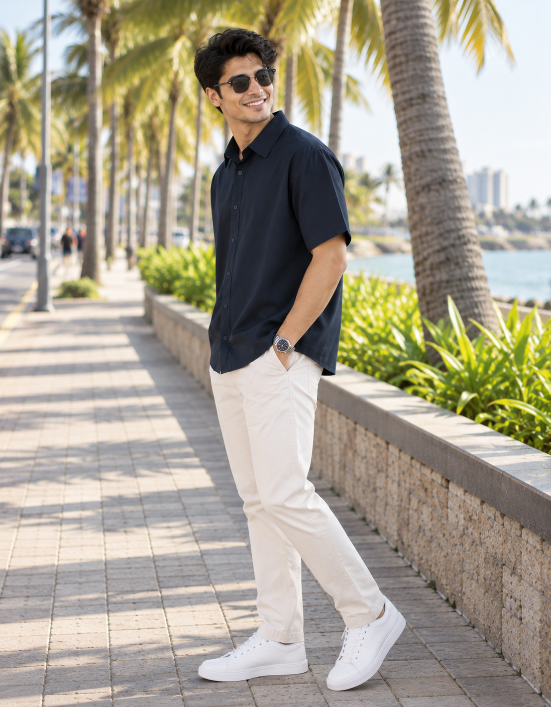 ONROGUE Men's Urban Oversized Shirt