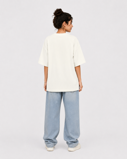 ONROGUE Women's Skater Bear Oversized T-Shirt