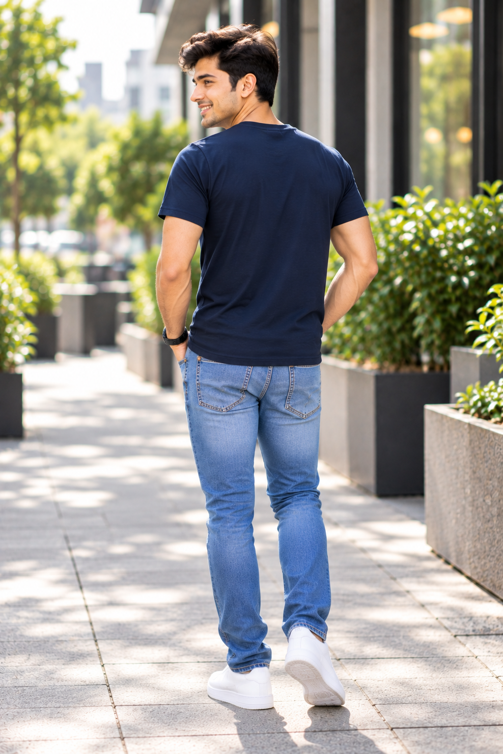 ONROGUE Men's Premium V-Neck T-Shirt
