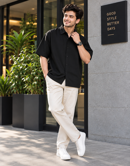 ONROGUE Men's Urban Oversized Shirt