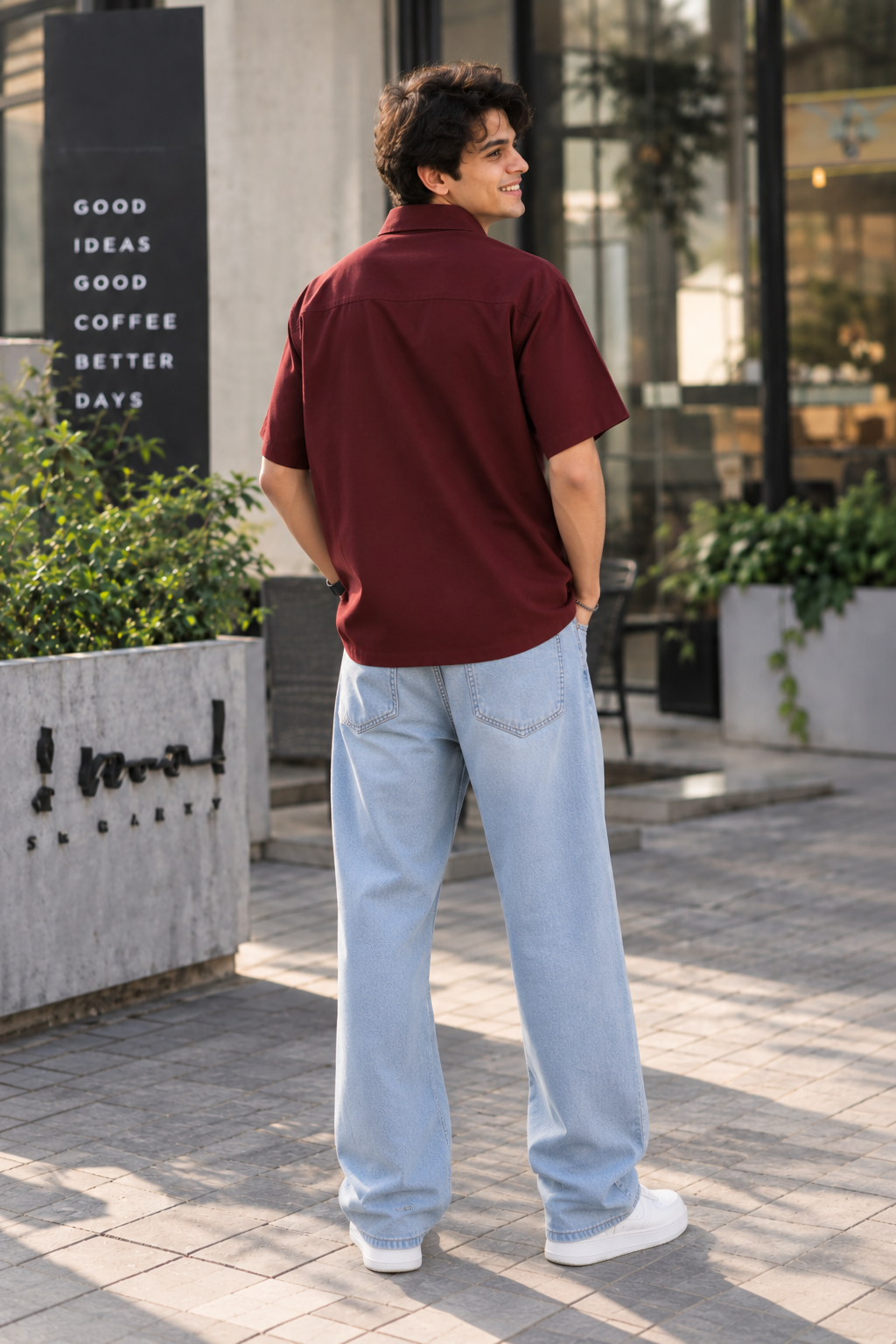 ONROGUE Men's Urban Oversized Shirt