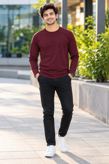 ONROGUE Men’s Full Sleeve T-Shirt