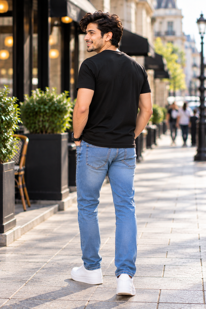 ONROGUE Men's Premium V-Neck T-Shirt