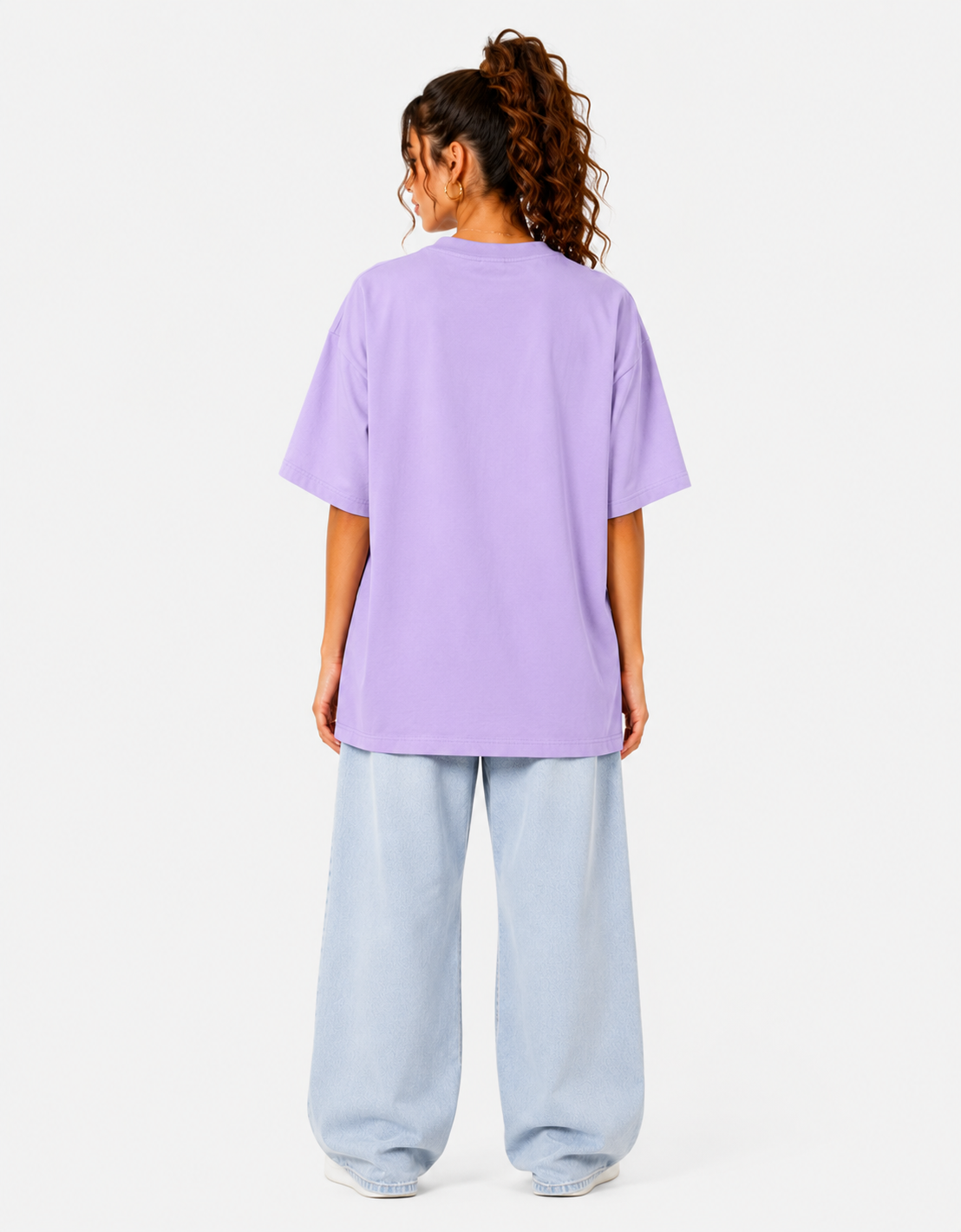 ONROGUE Women's Skater Bear Oversized T-Shirt
