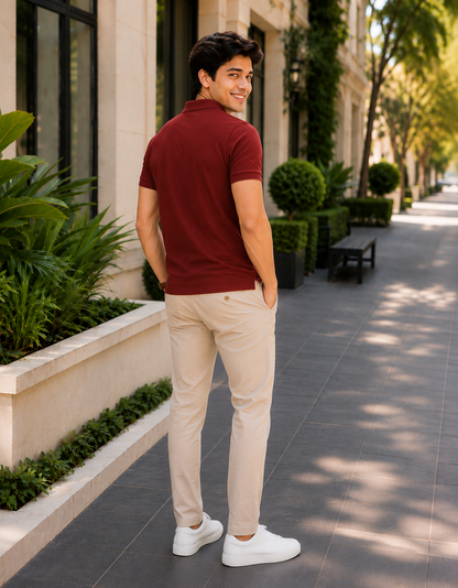 ONROGUE Men’s Premium Polo T-Shirt
