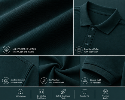 ONROGUE Men’s Premium Polo T-Shirt