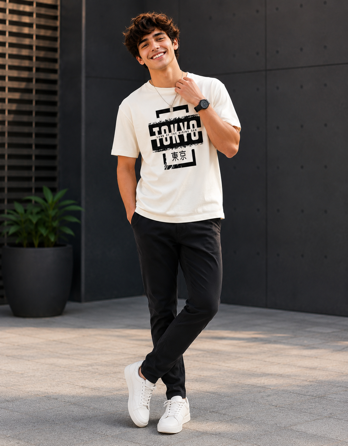 ONROGUE Men's Land of the Rising Sun Graphic Tee